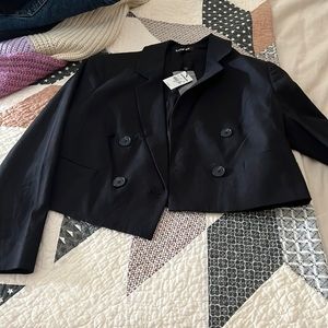 Cropped blazer from Express. New with tags